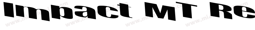 Impact MT Regular001003字体转换